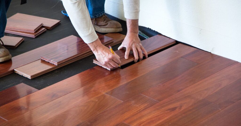 solid timber flooring installation